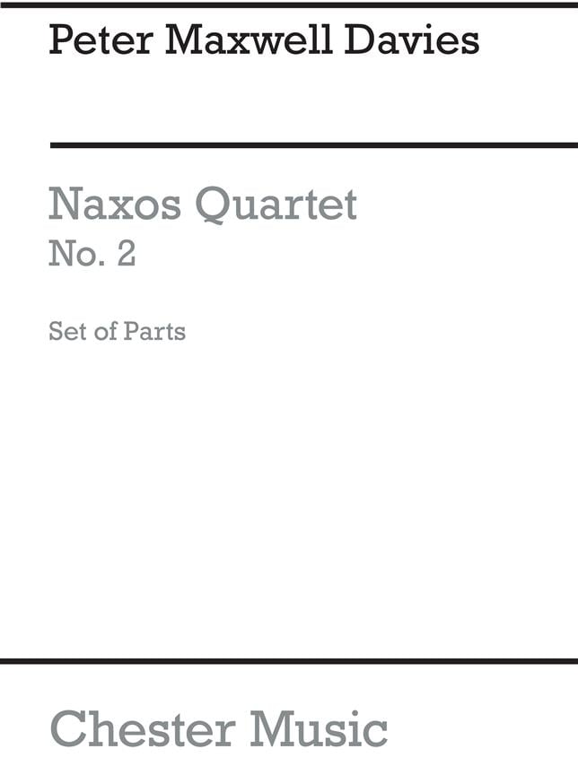 Naxos Quartet No.2 (Parts)